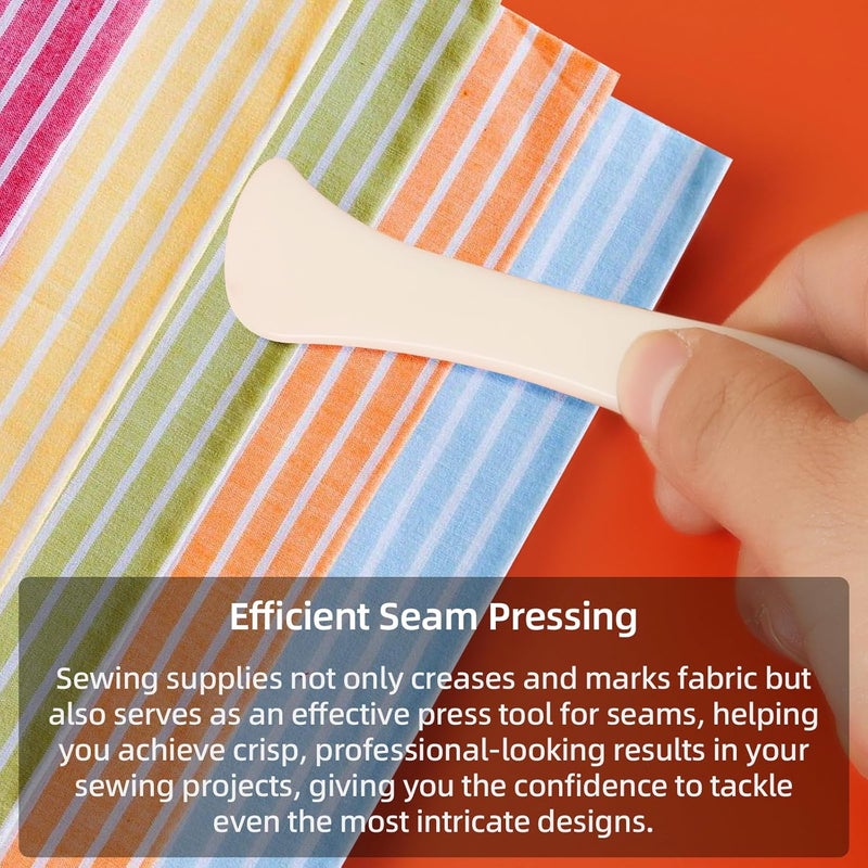 Calvana (2-Pack) Sewing Seam Marker, Fabric Markers for Quilting, Compatible with Clover 490/NV Hera Marker, for Traditional Sewing Patterning - Image 3